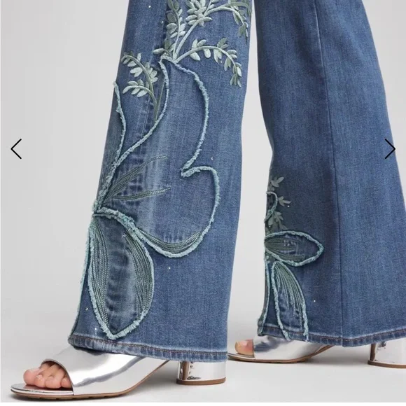 Chico’s Fernanda Indigo Jeans, NWT - Picture 2 of 15